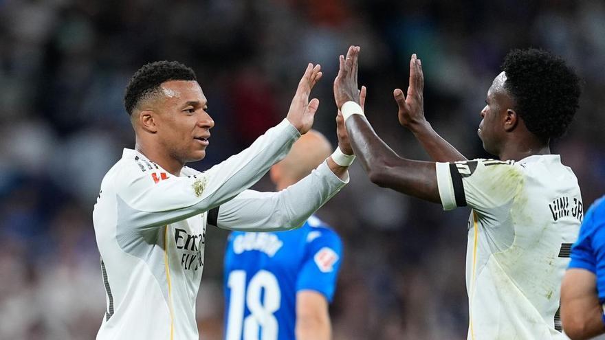 Mbappé sonríe, Vinícius pide perdón y el Bernabéu señala a ambos
