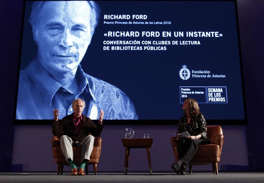 Encuentro de Richard Ford con clubs de lectores