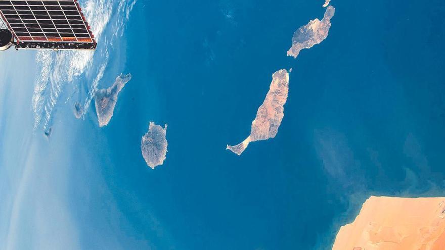 Canarias en toda su gloria: las espectaculares imágenes del Archipiélago tomadas por un astronauta desde el espacio