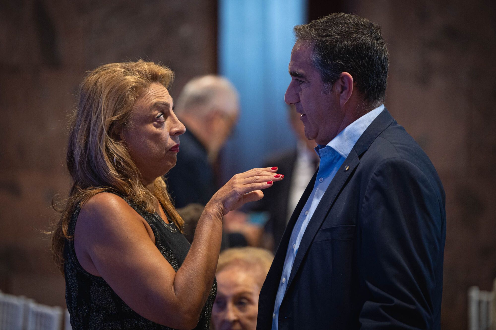 Acto de homenaje al expresidente de Canarias, Adán Martín, cuando se cumplen 15 años de su fallecimiento