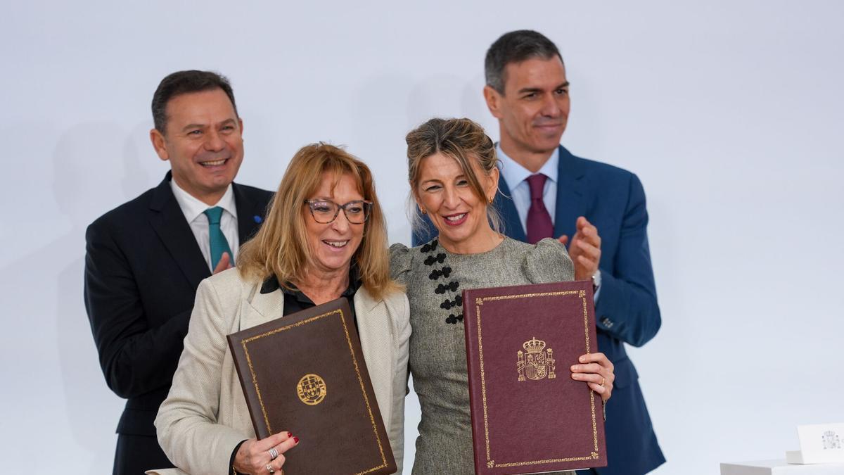 Vídeo | España y Portugal sellan "una alianza por la seguridad climática"