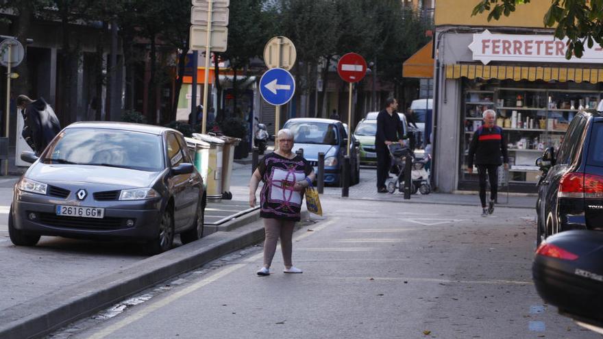 El tram del carrer Àngel Guimerà que es reurbanitzarà