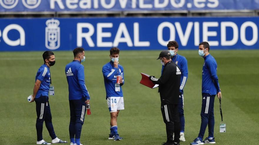 El once del Oviedo ante el Espanyol: Lucas, lateral izquierdo