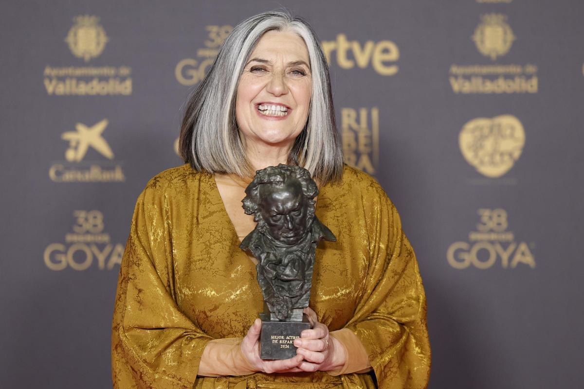 Ane Gabarain mejor actriz secundaria en los Premios Goya 2024