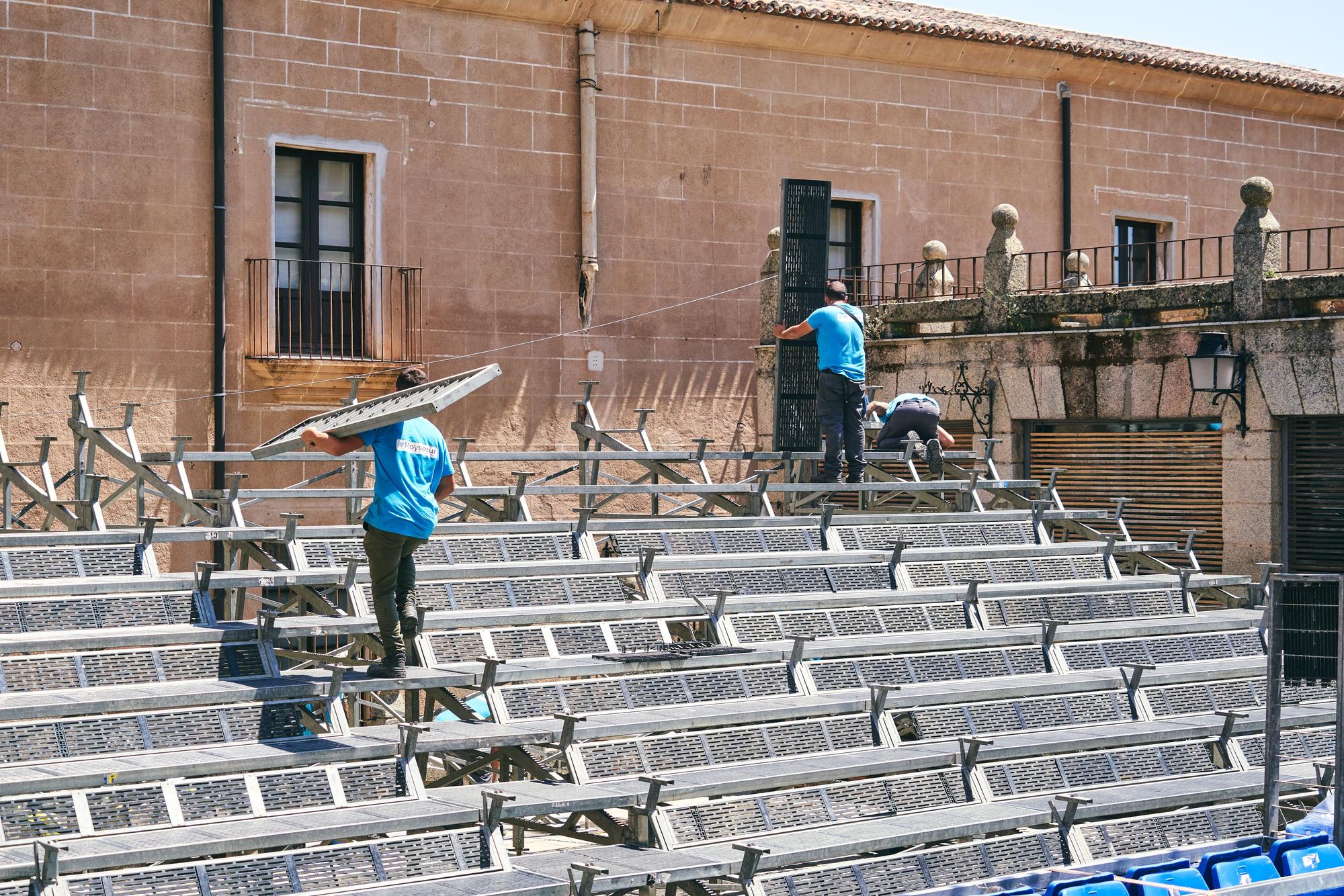 El Clásico ya luce en la parte antigua de Cáceres