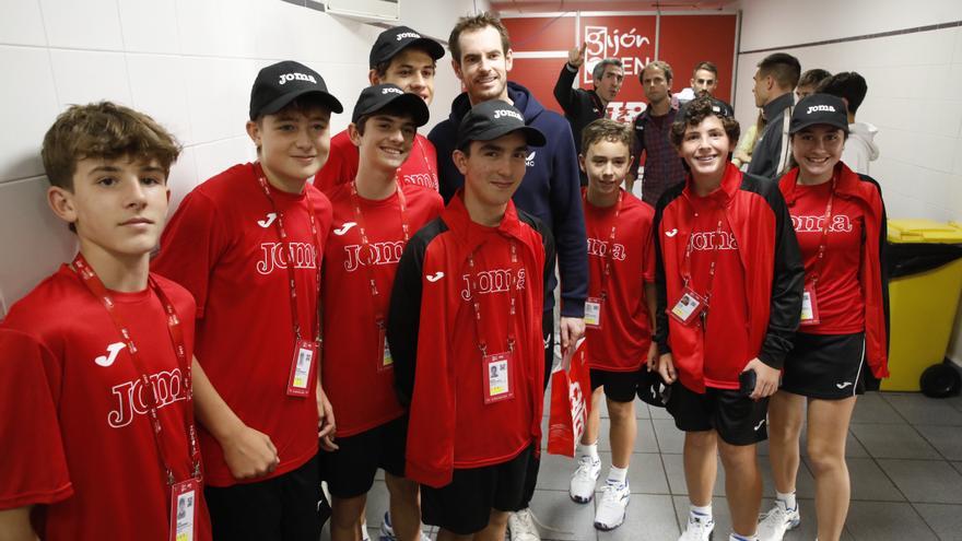 EN IMÁGENES: El Palacio de los Deportes alberga la quinta jornada de tenis del ATP de Gijón