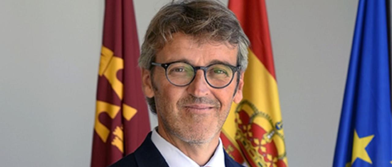 Luis Alberto Marín, consejero de Economía y Hacienda del Gobierno regional.