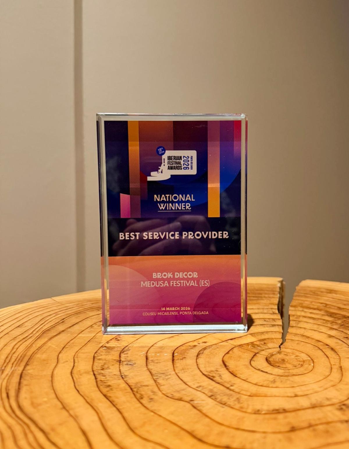 Premio Iberian Festival Awards.