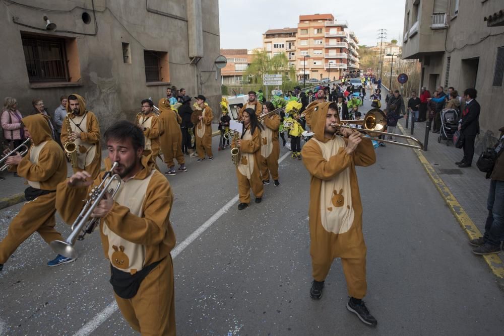 Rua de carnaval a Gironella