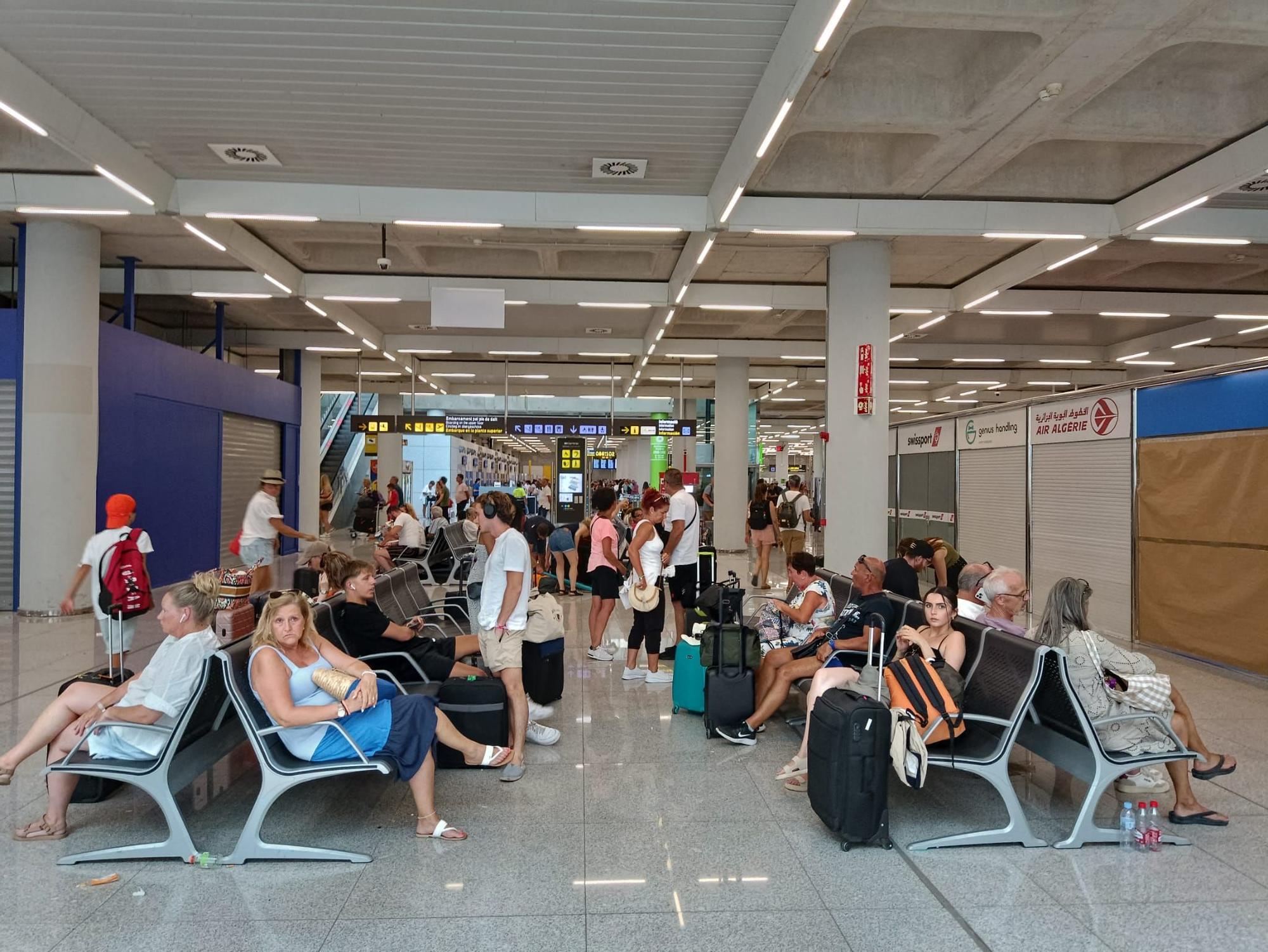 El aeropuerto de Palma registra una avería en el sistema de automatizado de equipajes