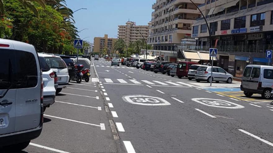 La avenida Juan Carlos I.