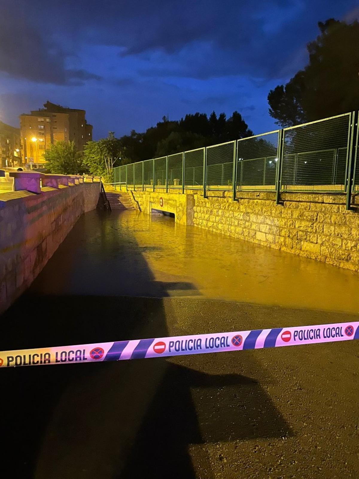 Camino de las piscinas
