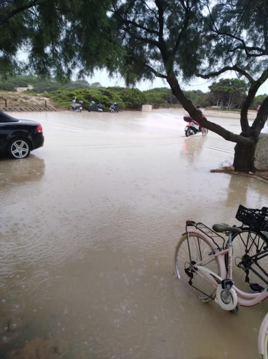 Formentera inundada