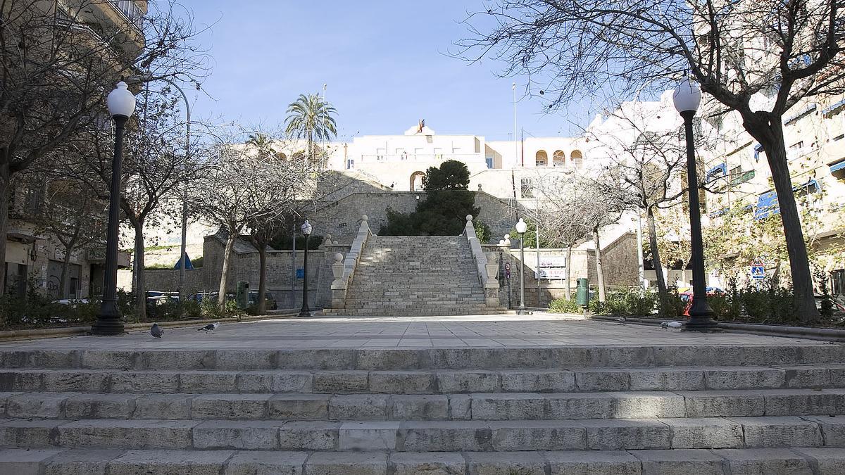 Vista general del instituto Jorge Juan de Alicante, donde se produjeron los hechos.