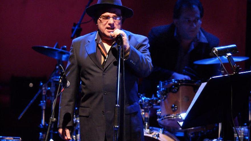 Van Morrison, en concierto.