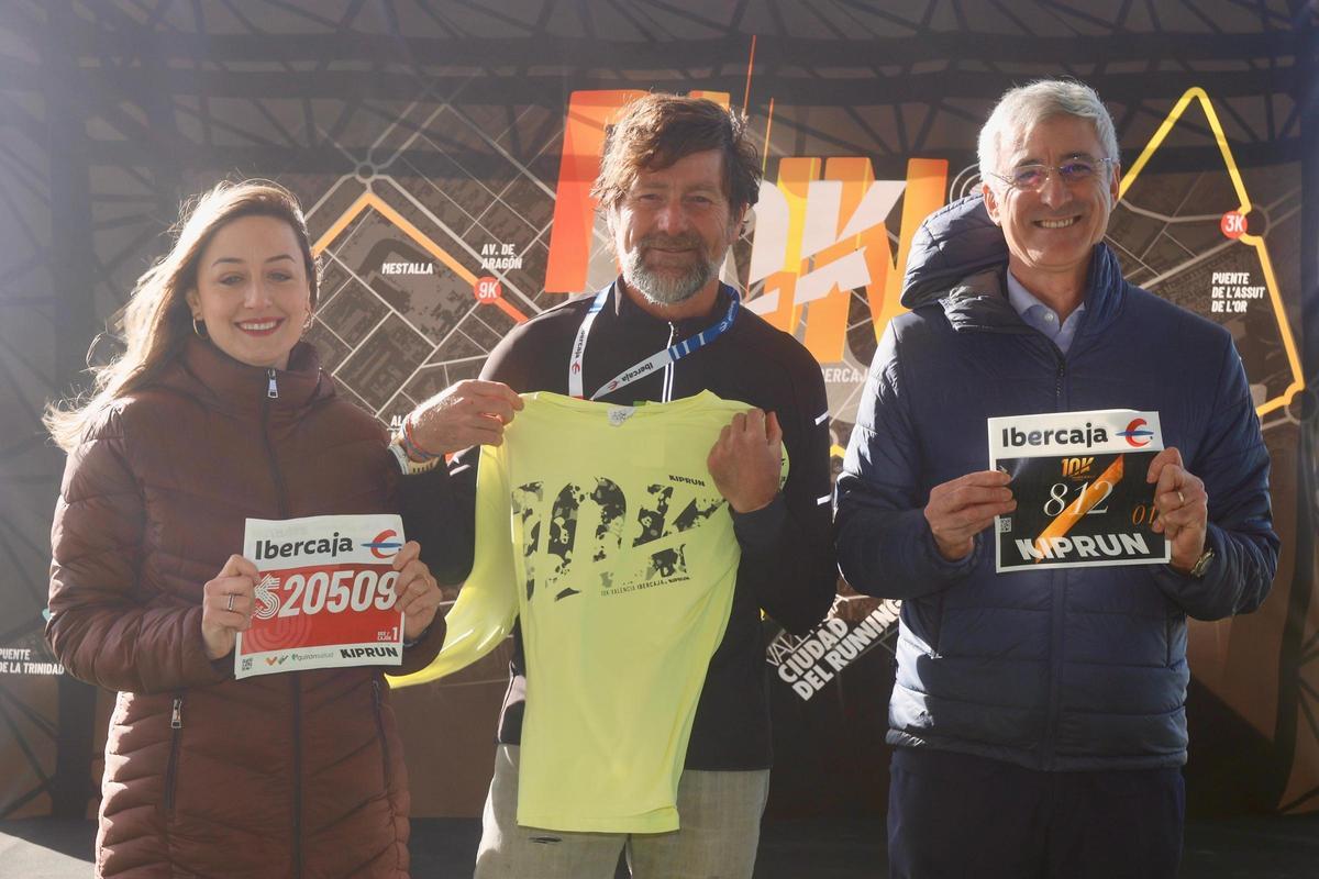 Gil, Aparicio y Gil durante la presentación