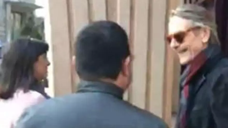 Jeremy Irons llega al Auditorio de Oviedo donde recitará os versos del poema sinfónico "Egmont", de Beethoven