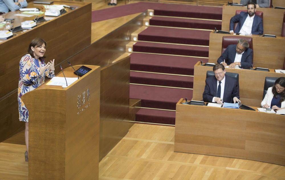 Segunda sesión del pleno de investidura de Puig