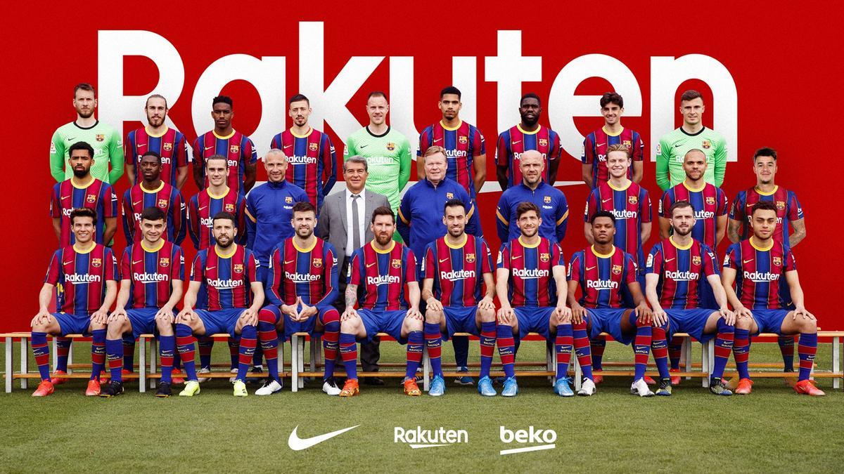 Así ha sido la foto oficial del FC Barcelona