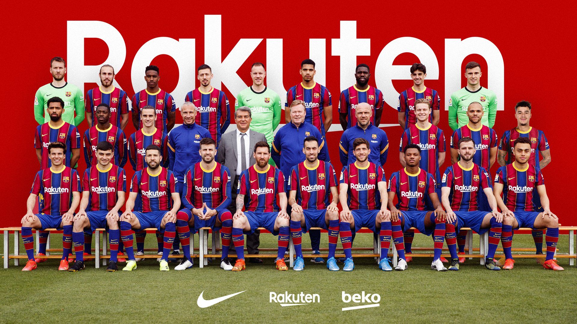 Foto oficial del Barça