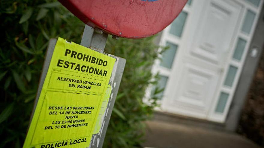 Detalle de un rodaje en las Islas.