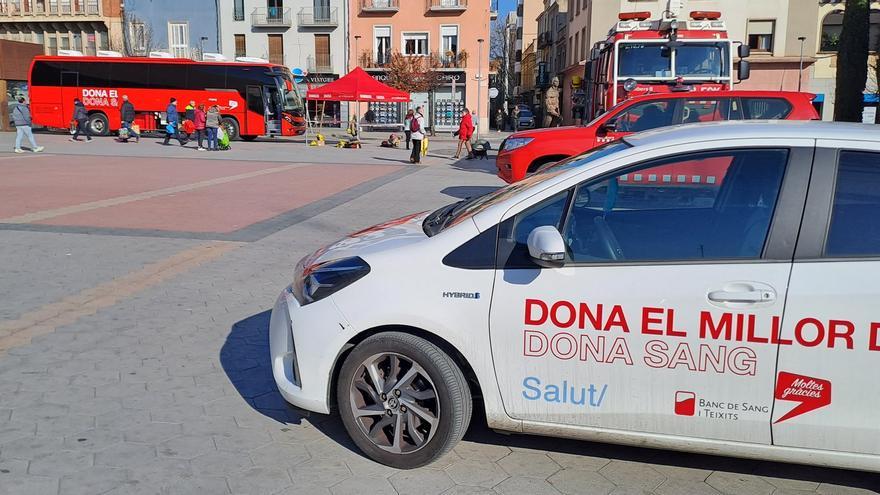 Èxit de participació en la campanya &quot;Els Bombers i les Bomberes t&#039;acompanyen a donar sang&quot;