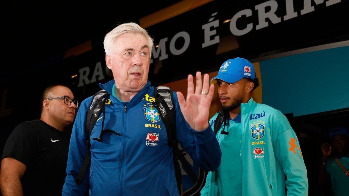 Carlo Ancelotti debutará como seleccionador brasileño en Guayaquil