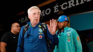 Carlo Ancelotti debutará como seleccionador brasileño en Guayaquil