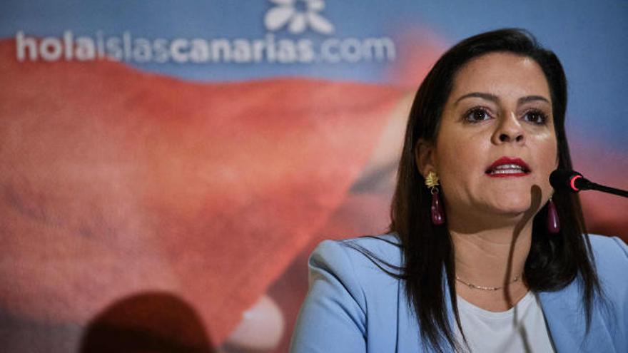 Yaiza Castilla, Consejera de Turismo, Industria y Comercio del Gobierno de Canarias