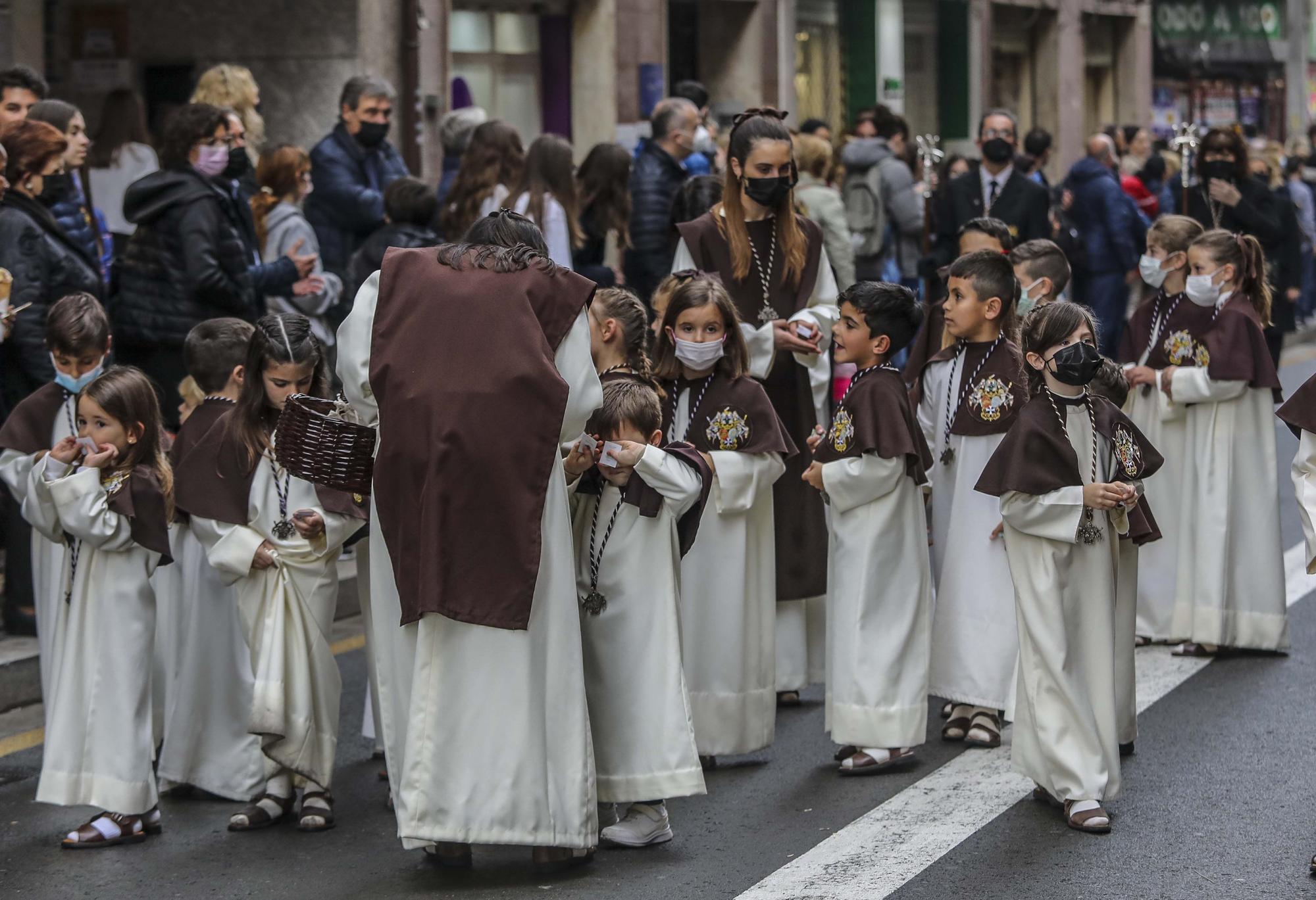 Procesiones Martes Santo Elche: La Sagrada Lanzada,Nuestro Padre Jesus de la Caida,La Santa Mujer Veronica,Santisimo Cristo del Perdon.