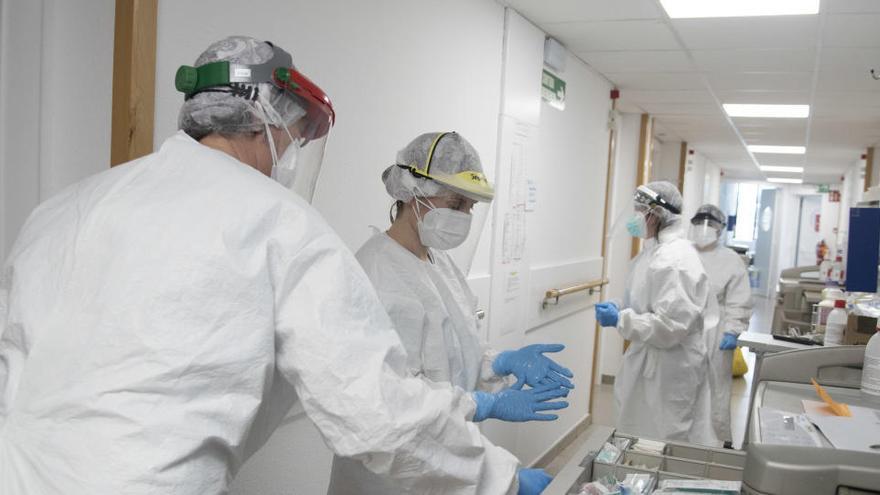 Planta covid de l&#039;Hospital de Sant Joan de Déu de Manresa |