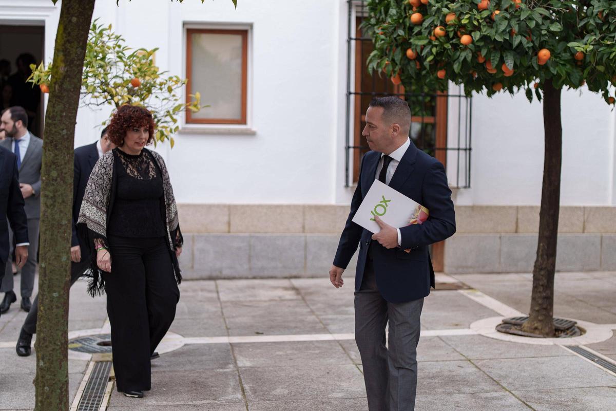 MERIDA. ASAMBLEA DE EXTRAMADURA VOTACIONES MESA