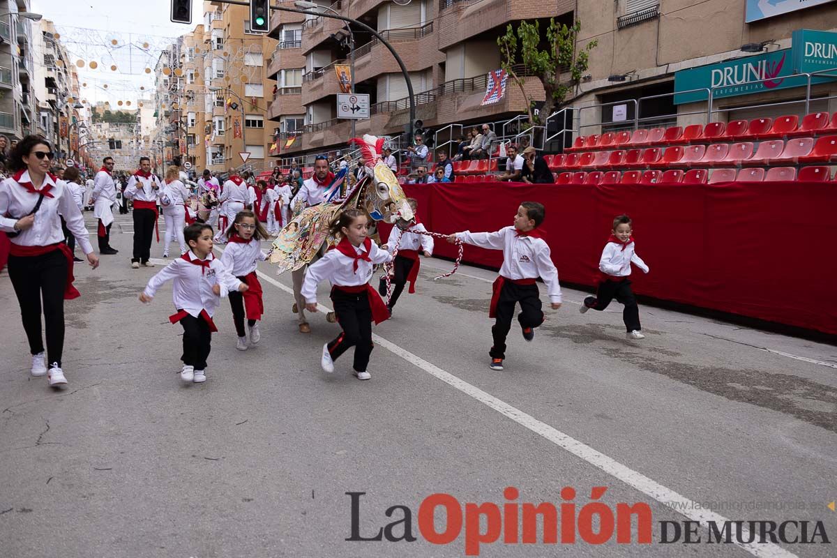 Desfile infantil en las Fiestas de Caravaca (Bando Caballos del Vino)