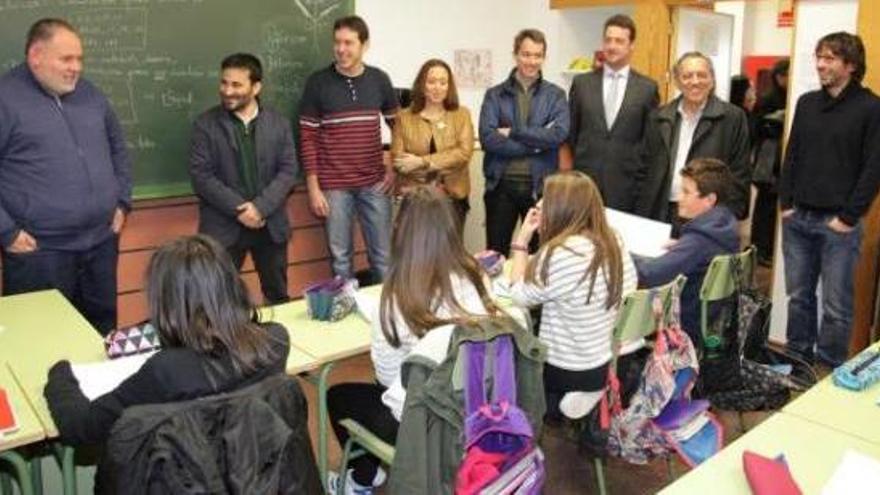 Alumnos de Teruel harán el bachillerato en Vilafranca