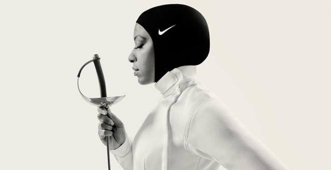 Muhammad, atleta de Nike y esgrimista