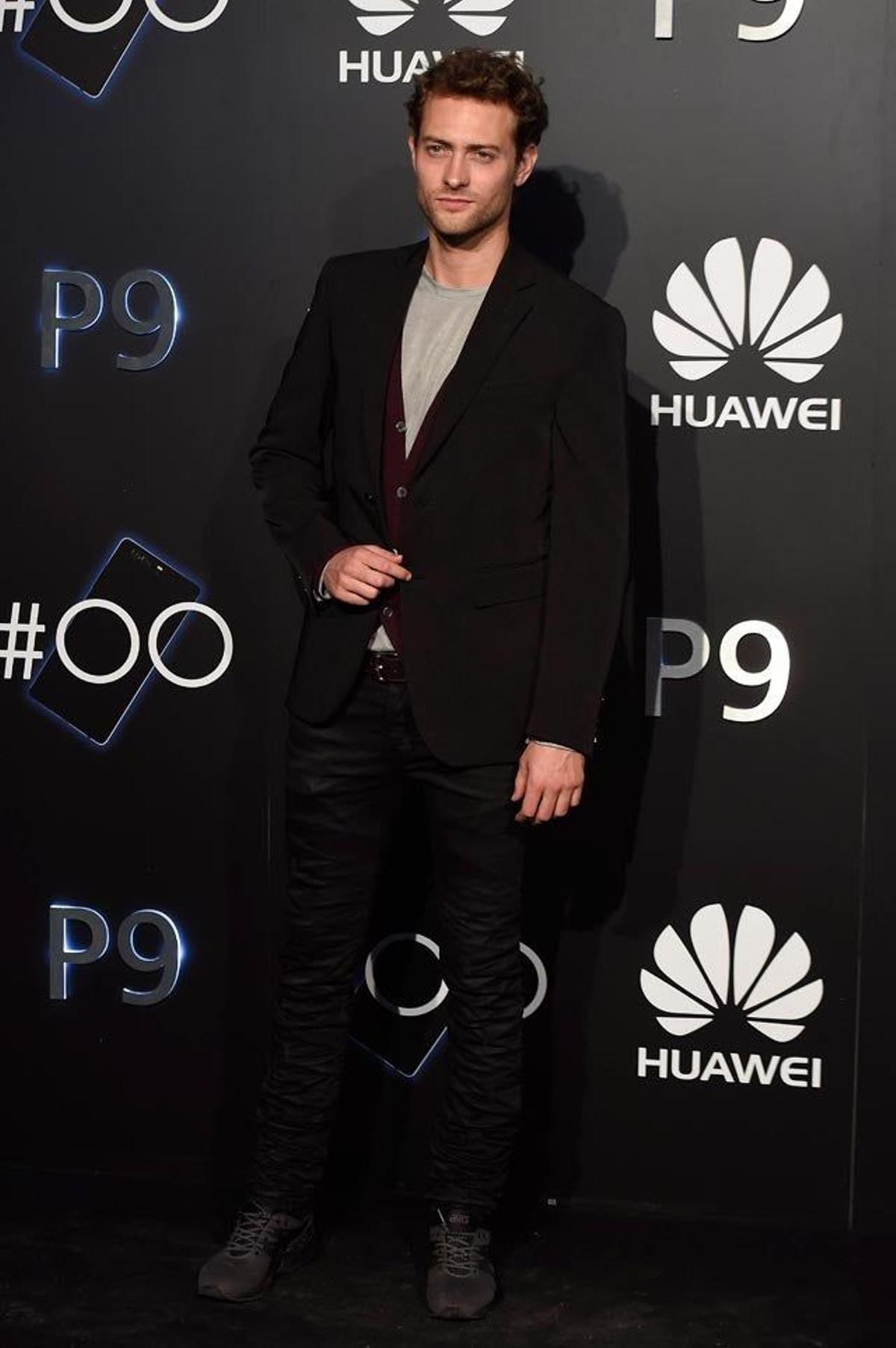 Peter Vives, en la fiesta de presentación del Huawei P9 en Madrid.