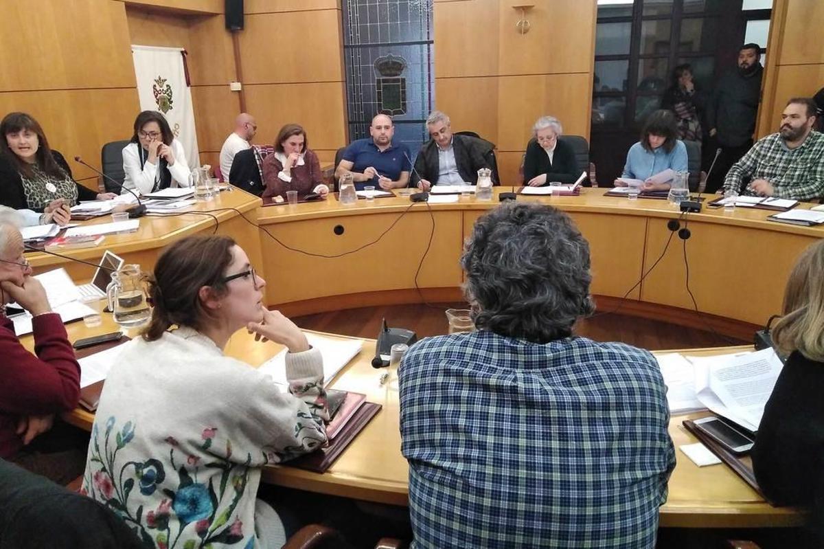 Sesión del Pleno en el Ayuntamiento de Carreño.