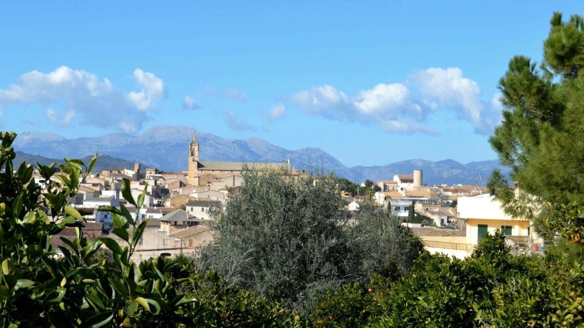 Vistas generales de Llubí