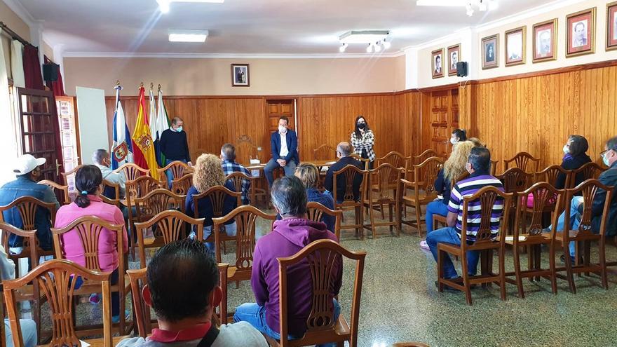 Presentación del proyecto de empleo en La Victoria de Acentejo