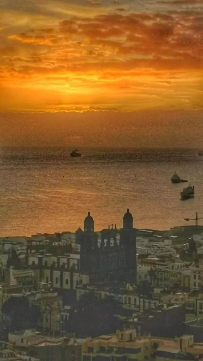 Amanecer en Las Palmas de Gran Canaria (16/11/18)