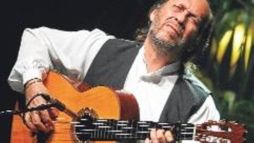 El músic gadità, Paco de Lucía, en 2008.