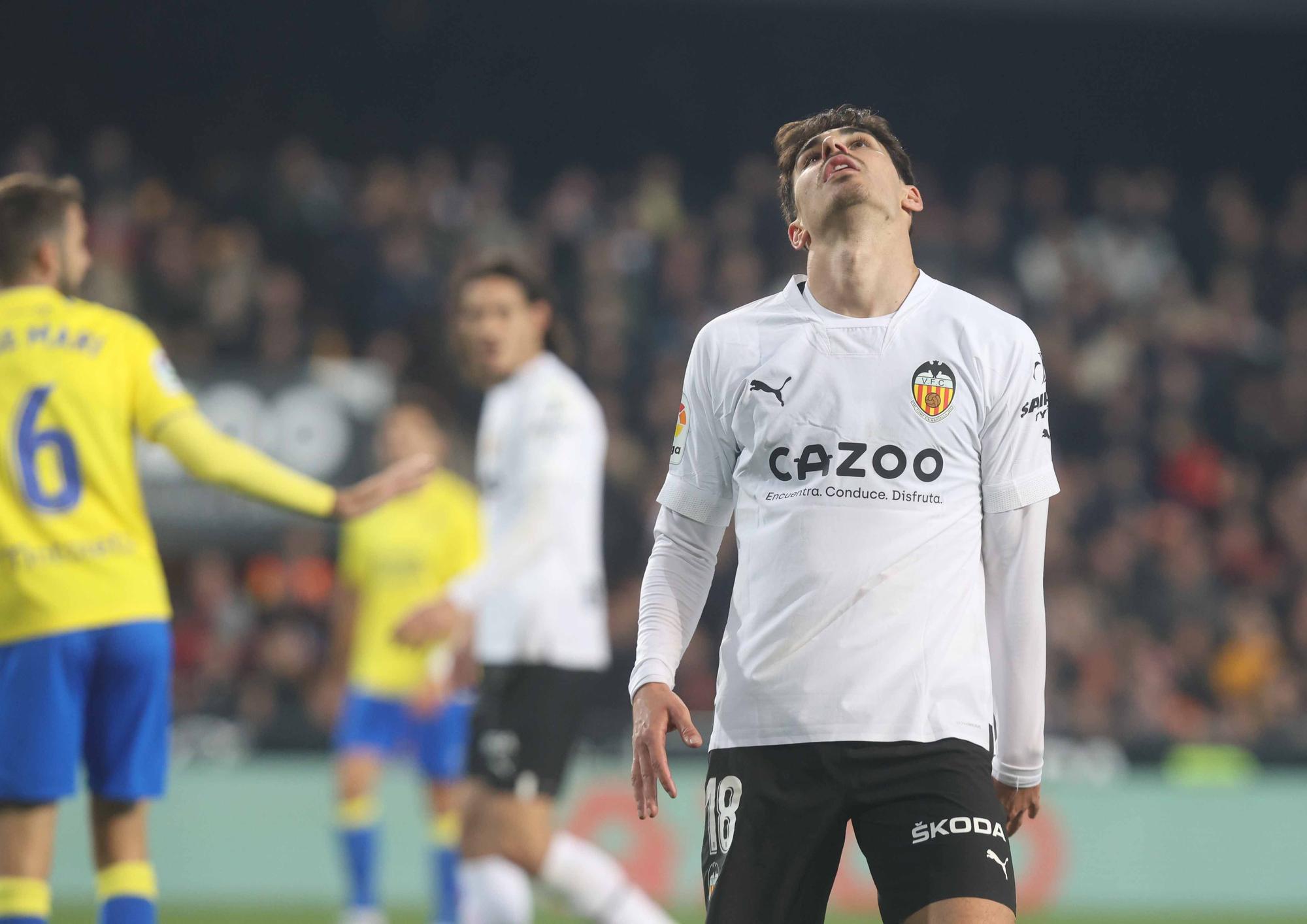 Valencia - Cádiz en imágenes