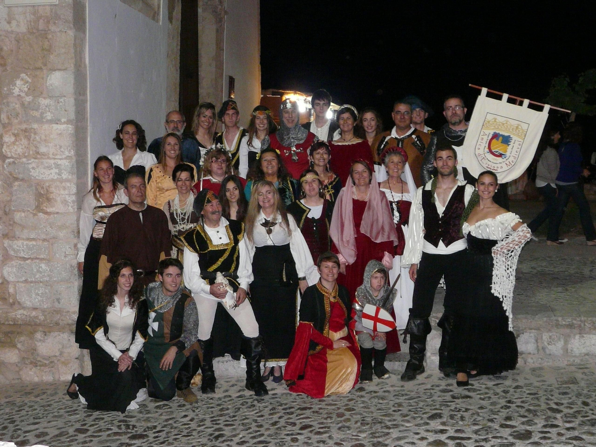 Edición de 2012 de la Feria Medieval de Ibiza.