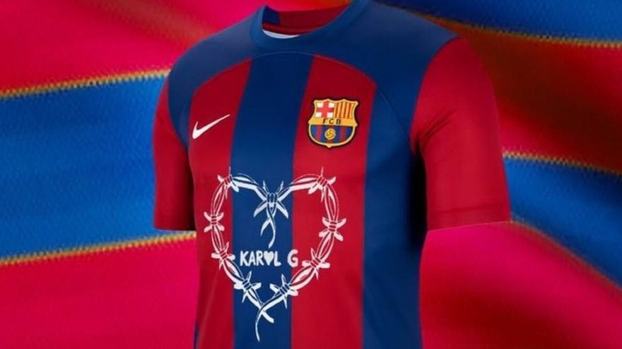 Karol G será la protagonista en la próxima camiseta del Barça