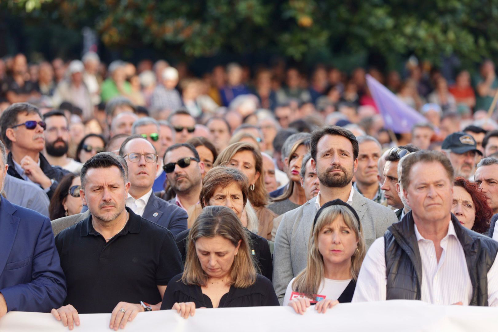 EN IMÁGENES: así fue la gran movilización contra el peaje del Huerna en Asturias