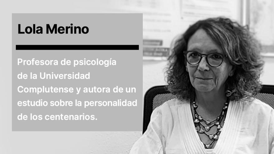 Lola Merino, profesora de Psicología de la Universidad Complutense y autora de un estudio sobre el perfil psicológico de los españoles centenarios.