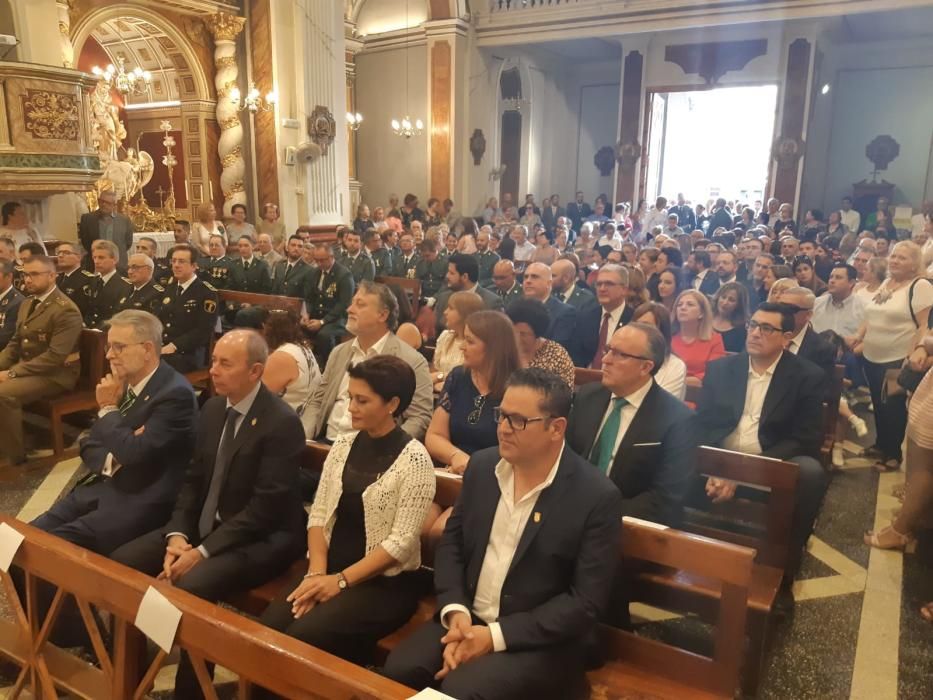 Celebración en Albal de la fiesta de la comandancia de la Guardia Civil de Alfafar.