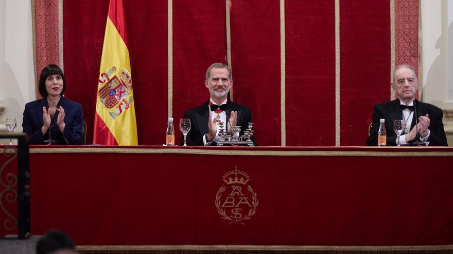 El rey Felipe VI inaugura el Curso de las Reales Academias