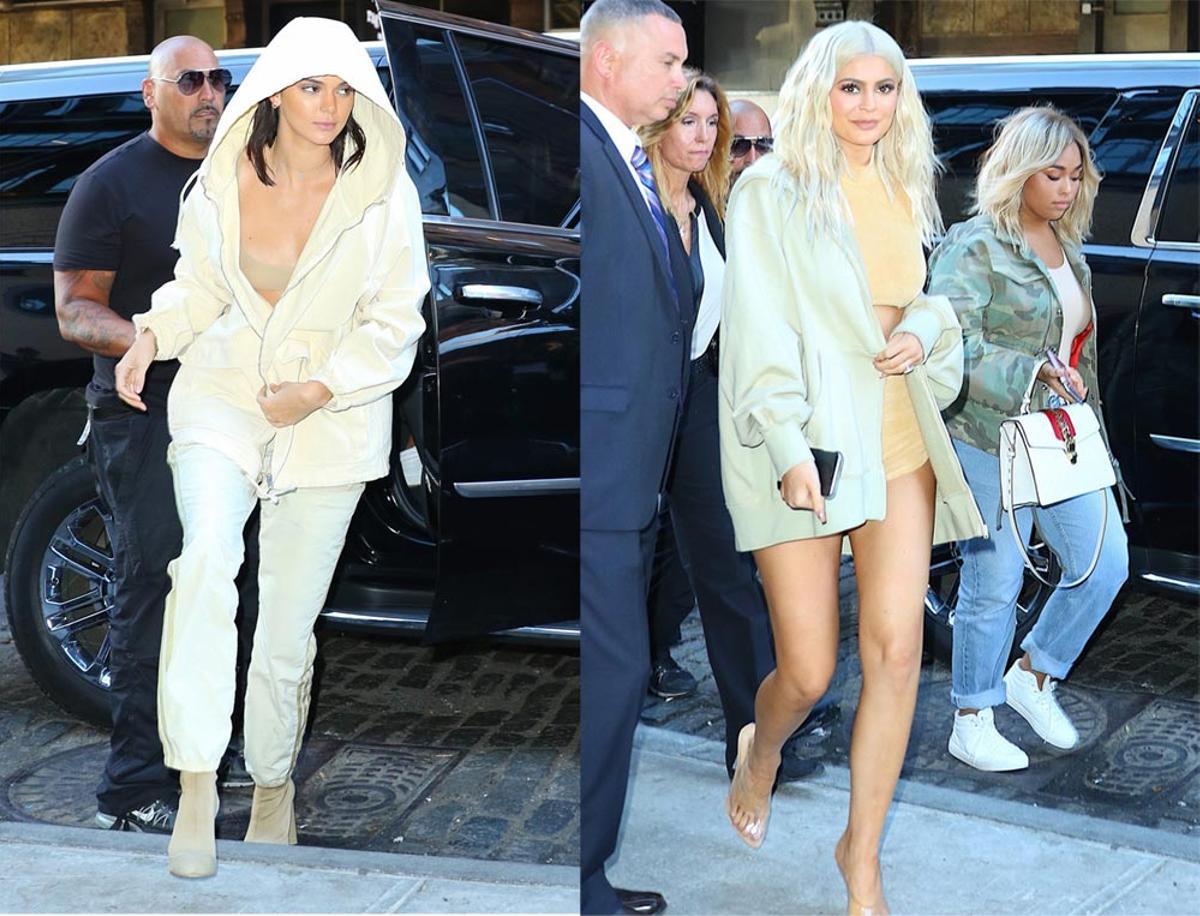Kendall Jenner y Kylie Jenner con un 'look' muy similar