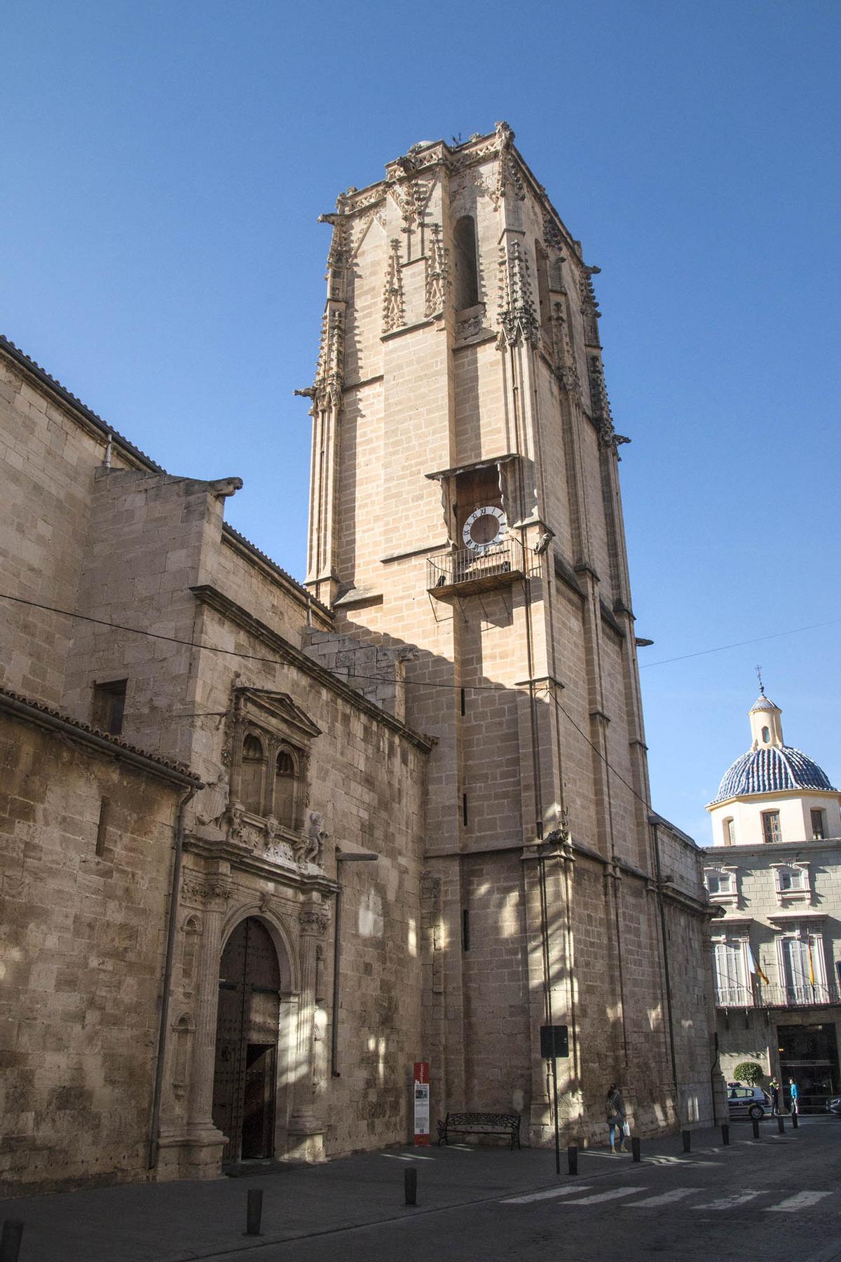 La Iglesia de las Santas Justa y Rufina, en Orihuela.